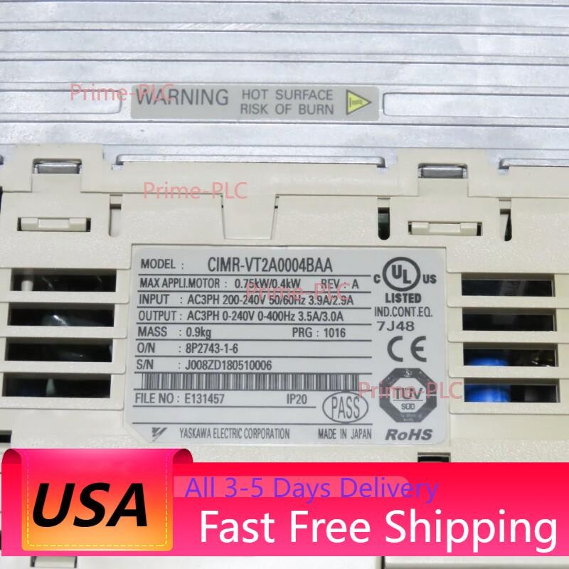 The Original New CIMR-VT2A0004BAA Yaskawa Inverter Accelerates Delivery