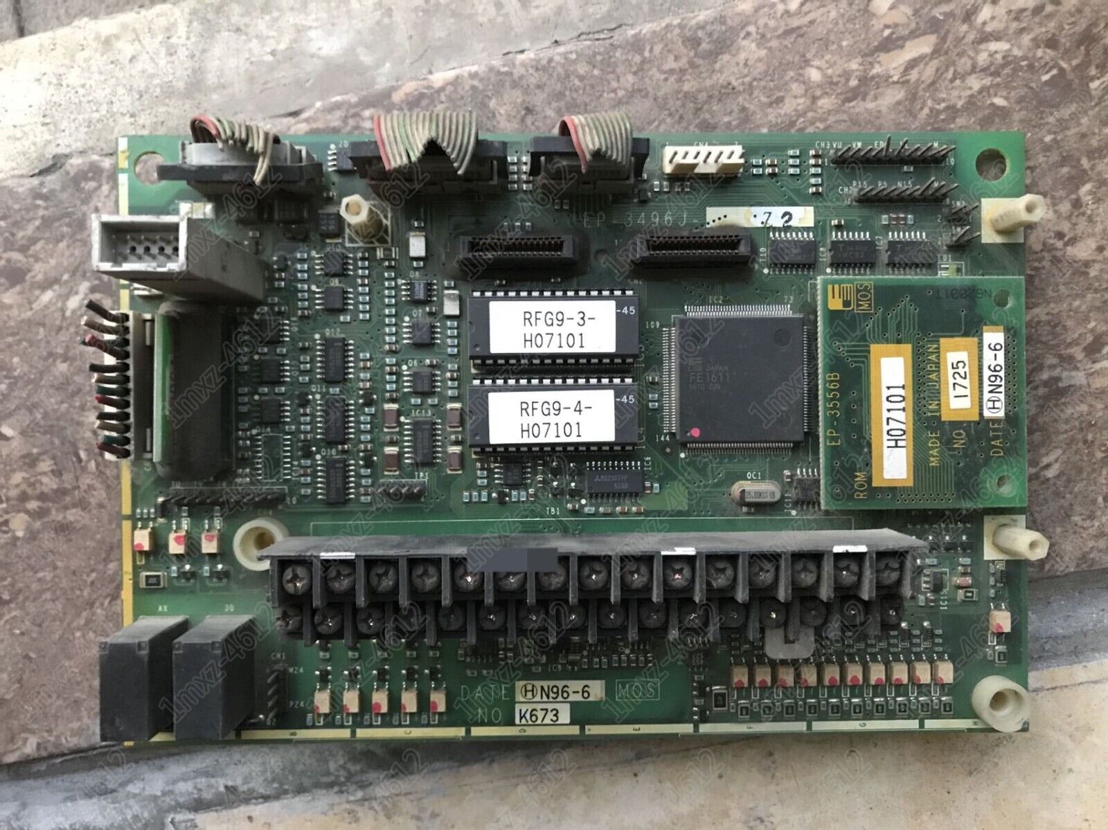 1pc   used   Fuji G9S CPU board EP-3496J-Z2 EP-3556B PFG9-3-H07101