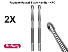 Lot of 2Pcs Hu-Friedy Paquette Palatal Blade Handle - KPQ picture