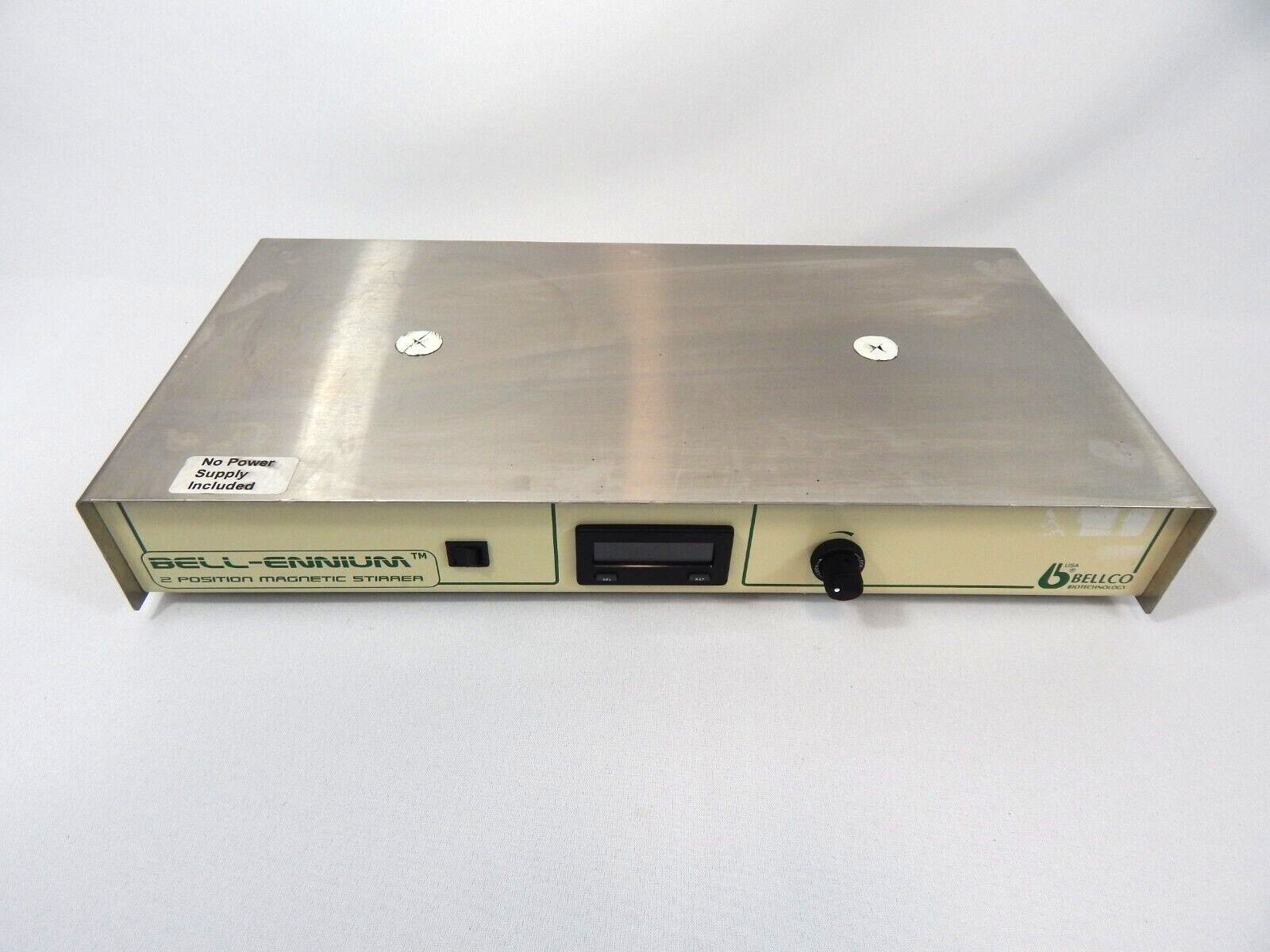 BELLCO BELL-ENNIUM DIGITAL MAGNETIC 2 POSITION STIRRER 7785-D1500 S/N 196