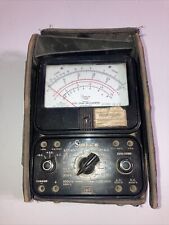 Vintage Simpson 260 Series 6 Multimeter Volt Meter + Case By Parts Or Repair picture