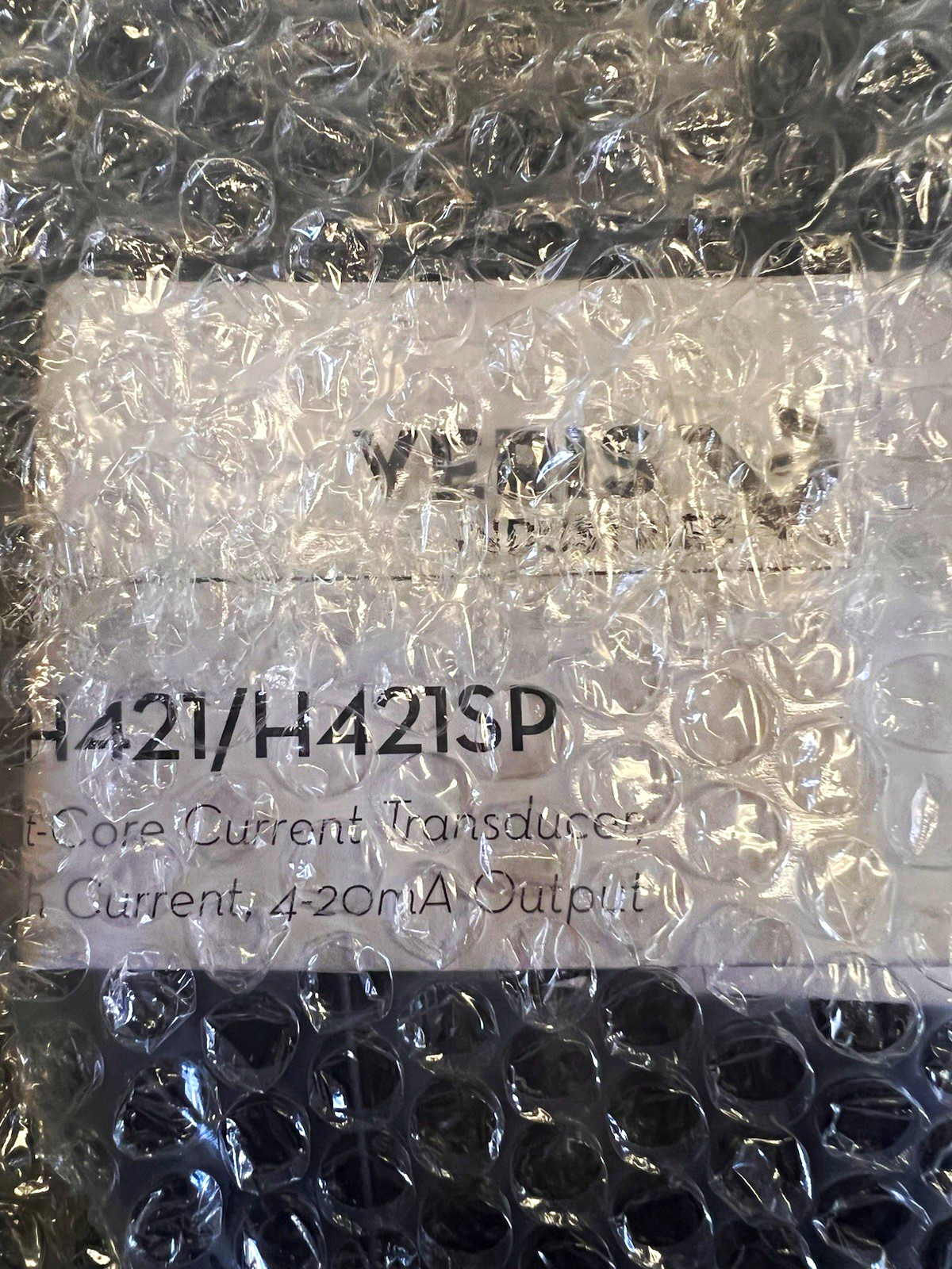 Veris Industries Hawkeye H421/H421SP Split-Core 4-20mA Analog AC Transducer