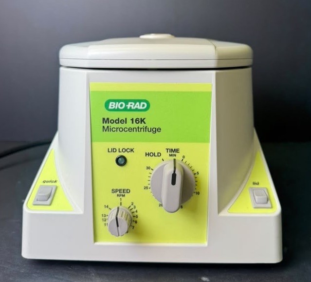 Bio-Rad Model 16K Laboratory Microcentrifuge 1660602 Benchtop Centrifuge Bio-Rad Model 16K Laboratory Microcentrifuge 1660602 Benchtop Centrifuge