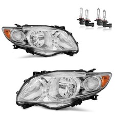 Headlights Assembly for 2009-2010 Toyota Corolla Halogen Headlamp Replacement Ch picture