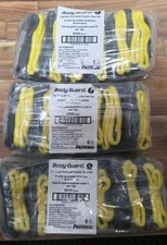 18 Pair Of small, 13ga Black PU Coated, Polyester, Body Guard, Dipped Gloves picture
