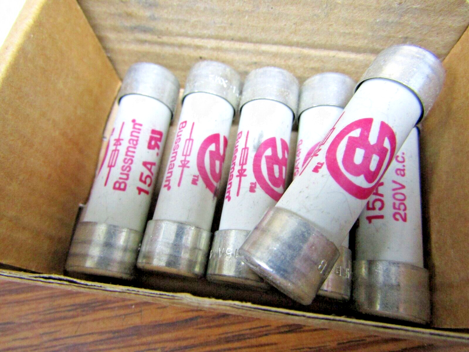 ✌ 6) NEW BUSSMANN FWX-15A14Fb SEMICONDUCTOR FUSE 15 AMPS 250VAC BOX OF 6