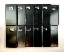 Discover Black Guest Check Presenter 9.5 x 5 inch NWOT Lot of 12 picture