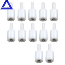 12 Rolls 5 in × 1000FT 80 Gauge Stretch Shrink Film Hand Wrap with Handle Clear picture