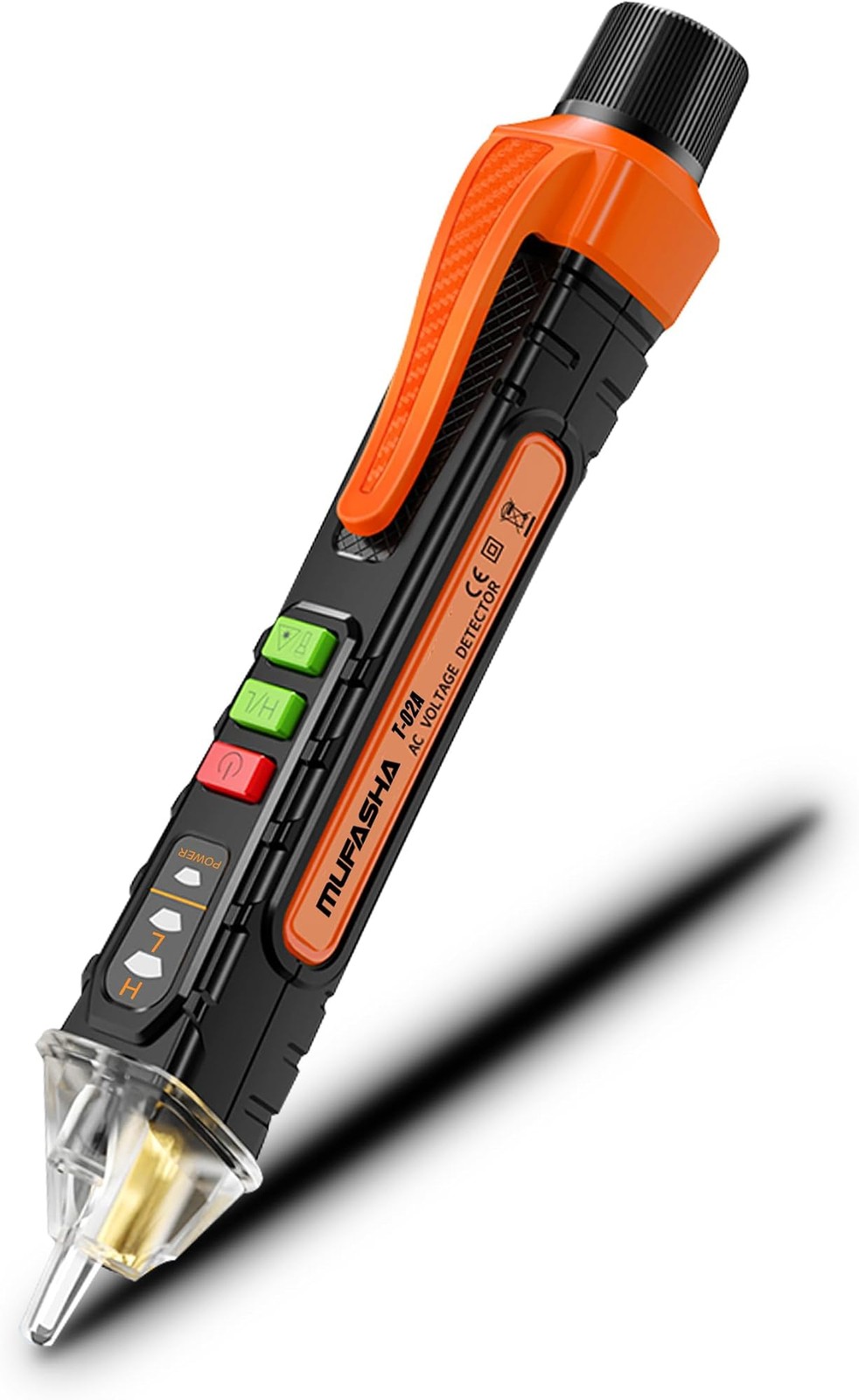 Voltage Tester, MUFASHA Non Contact Voltage Tester with LED Flashlight, Buzze...