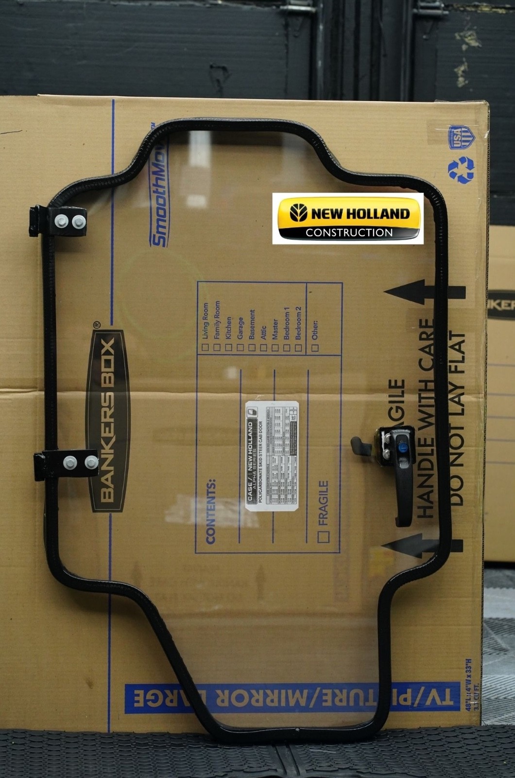 NEW HOLLAND Skid Steer Cab Door For ALL ALPHA SERIES NEW HOLLAND Skid Steer Cab Door For ALL ALPHA SERIES