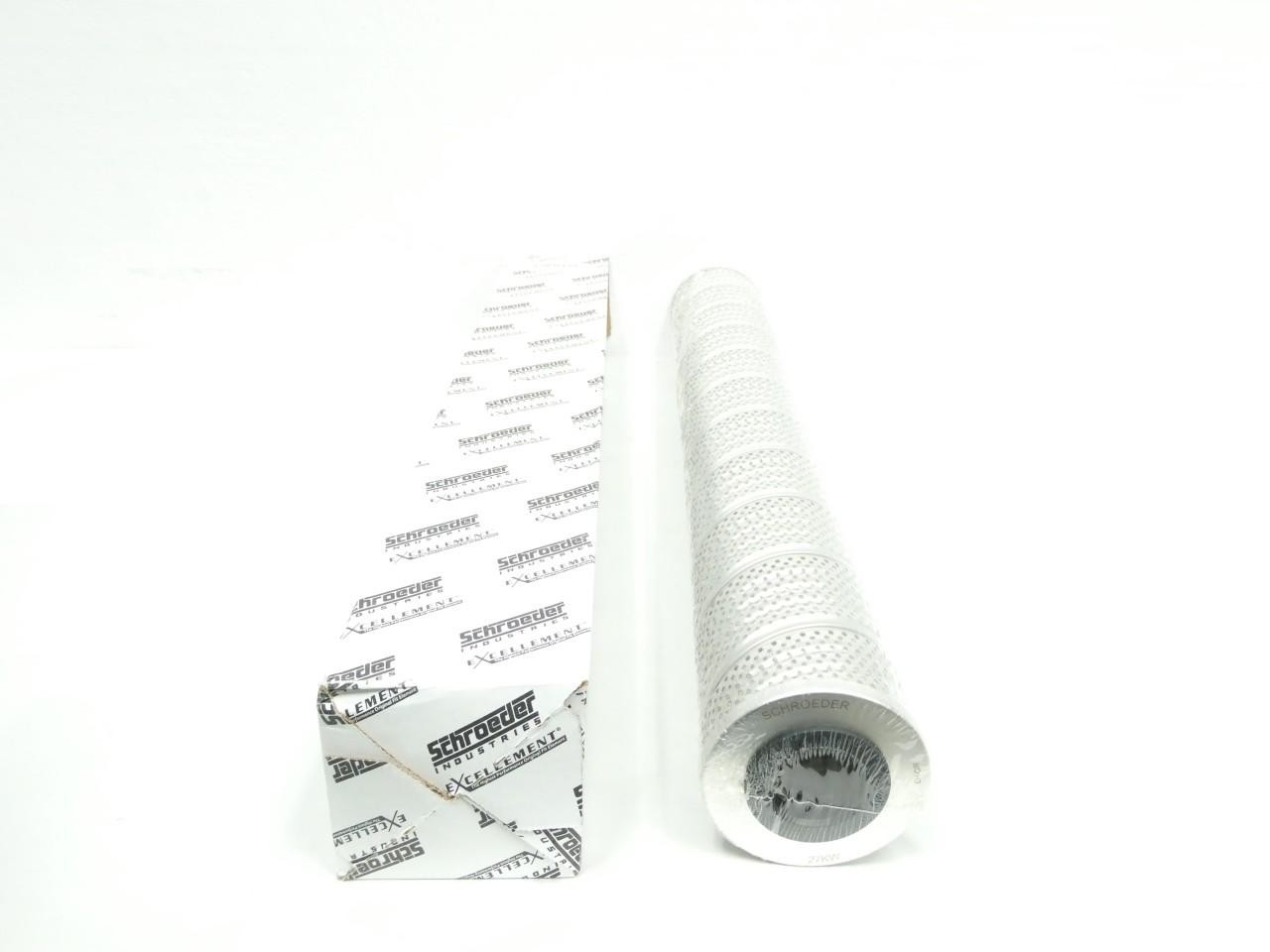 Schroeder Industries 27KW Synthetic Microglass Filtration Media Filter Element Schroeder Industries 27KW Synthetic Microglass Filtration Media Filter Element