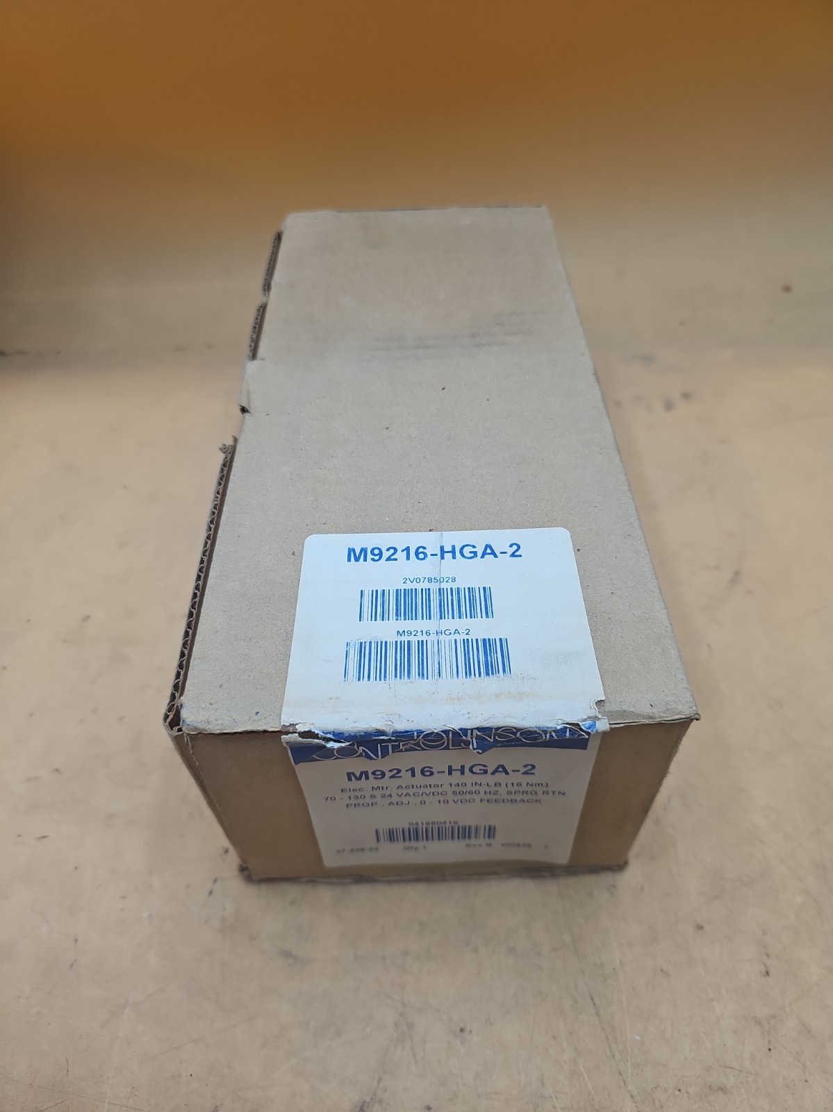 Johnson Controls M9216-HGA-2 Electric Damper Actuator 24V 140 in-lb 90 Sec