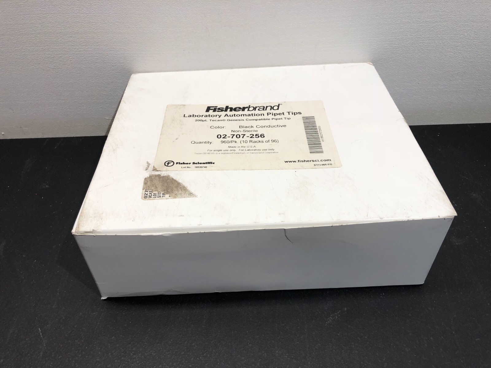Fisherbrand Laboratory Automation Pipet Tips 200ul Tecan Genesis 02-707-256 Fisherbrand Laboratory Automation Pipet Tips 200ul Tecan Genesis 02-707-256
