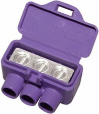 King Innovation 95125 AlumiConn 3-port Wire Connectors - Pack of 25 picture