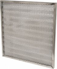 Heavy-Duty Washable Pleated Aluminum Mesh Air Filter: MERV 7, 20