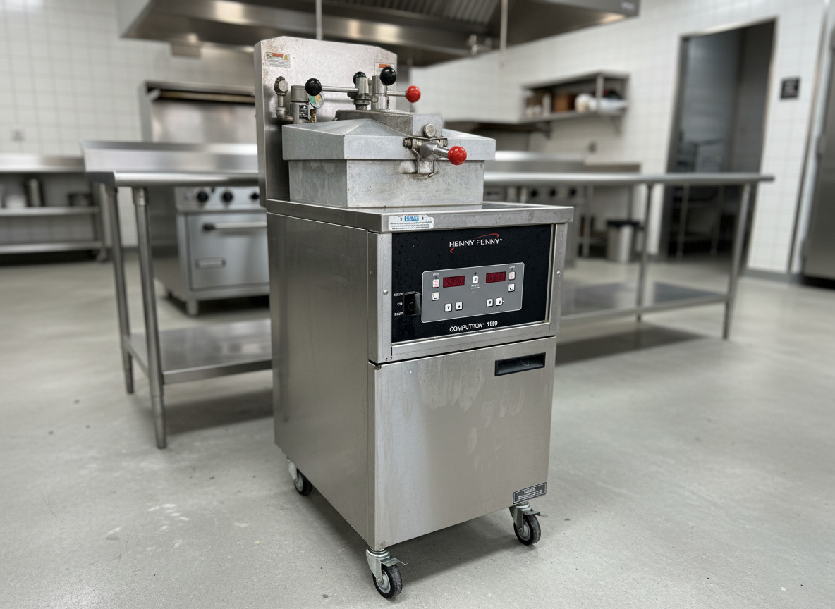 Henny Penny PFG600 Natural Gas Pressure Fryer Computron 1000 80,000 BTU Henny Penny PFG600 Natural Gas Pressure Fryer Computron 1000 80,000 BTU