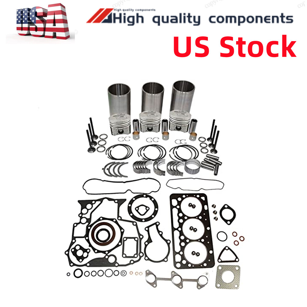 D902 D902EBH D902-ES02 Overhaul Rebuild Kit For Kubota Engine 3 ...