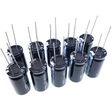 10pcs Electrolytic Capacitors 4700uF 4700mfd 35V +105℃ Radial 16 x 32mm picture