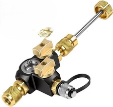 VC2G 1/4″ Valve Core Removal Tool Dual Valve with Sight Glass - Vacuum-Rated 20 picture