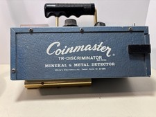 Vintage White's Coinmaster Metal Detector Tr-Discriminator,working picture