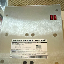 Whelen 295HF Series Dual Siren Amplifier 200W 12V DC 01-0264499-000 Silver picture