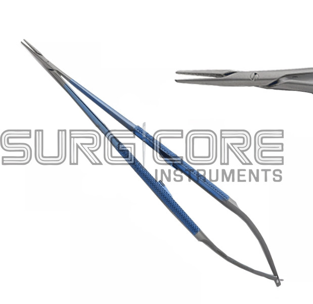 Scanlan Jacobson Titanium Micro Castroviejo Needle Holder 21 cm surgical Scanlan Jacobson Titanium Micro Castroviejo Needle Holder 21 cm surgical