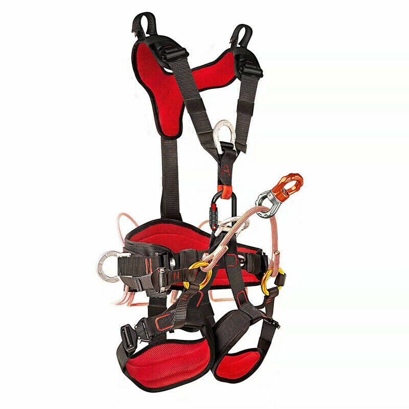 Full Body Harness Tree Climbing Arborist Rescue Falling Protection Equipment Full Body Harness Tree Climbing Arborist Rescue Falling Protection Equipment