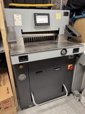 SIGNSTECH H720RT Hydraulic Paper Cutter Industrial Guillotine Used Working  Copy picture