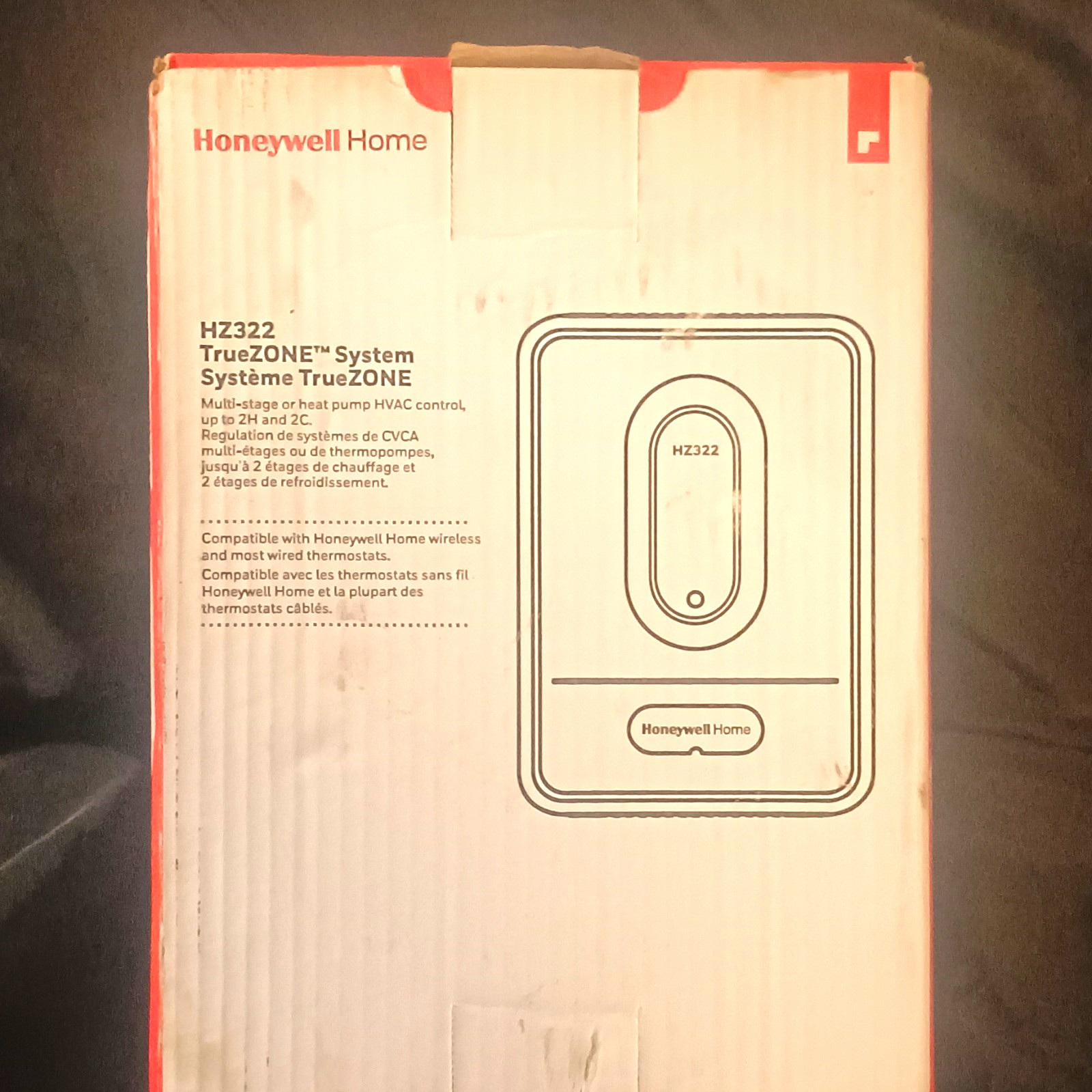 Honeywell Home HZ322 TrueZONE Zone Control Panel 18-30 VAC 5A Honeywell Home HZ322 TrueZONE Zone Control Panel 18-30 VAC 5A