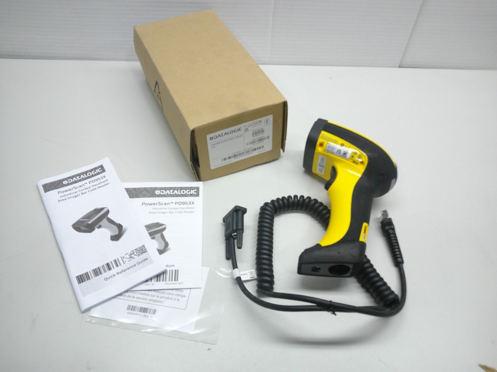 NEW Datalogic Powerscan Handheld Scanner PD9531-K2 Standard 5VDC RS-232 Kit NEW Datalogic Powerscan Handheld Scanner PD9531-K2 Standard 5VDC RS-232 Kit