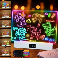 16“ Rechargeable BLUE- LED Drawing Board/Tablet 7 Colors Light picture