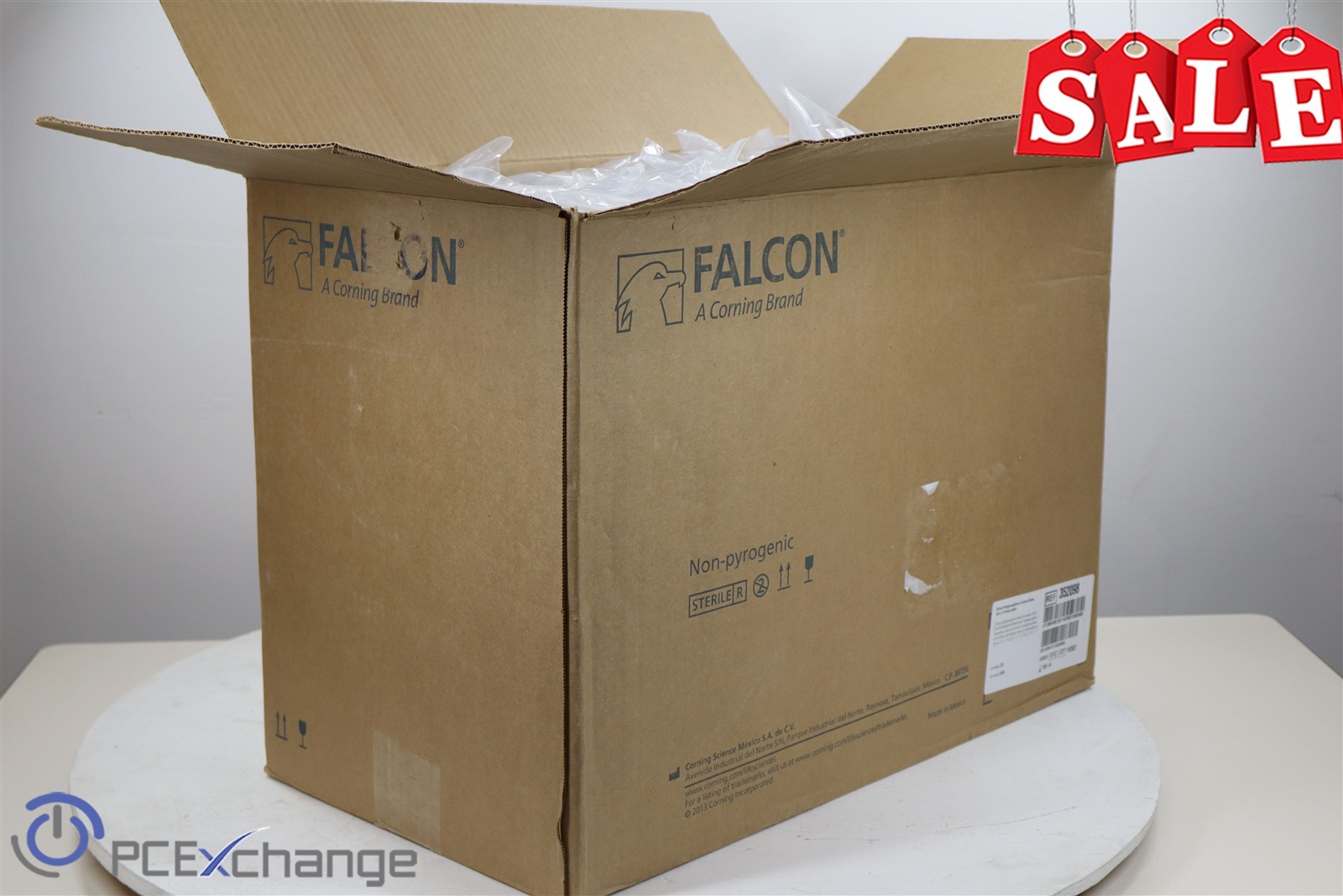 Falcon Corning 352098 50mL Polypropylene Conical Centrifuge Tubes, Case of 500 Falcon Corning 352098 50mL Polypropylene Conical Centrifuge Tubes, Case of 500