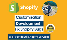 I will fix, customize your shopify store website, shopify expert developer picture