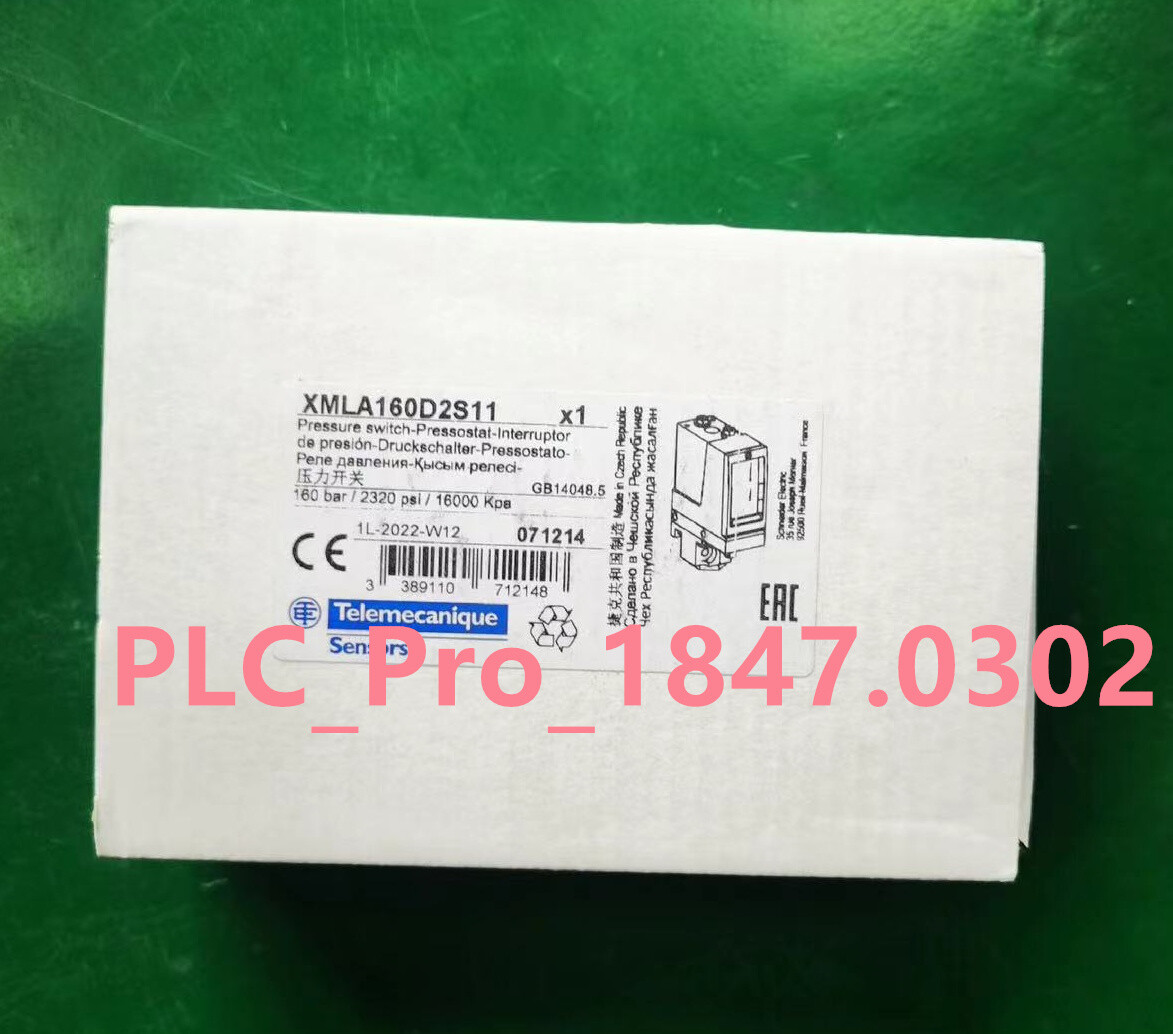 XMLA160D2S11 1PCS New XMLA160D2S11 Schneider Nautilus Pressure Switch Fast ship XMLA160D2S11 1PCS New XMLA160D2S11 Schneider Nautilus Pressure Switch Fast ship