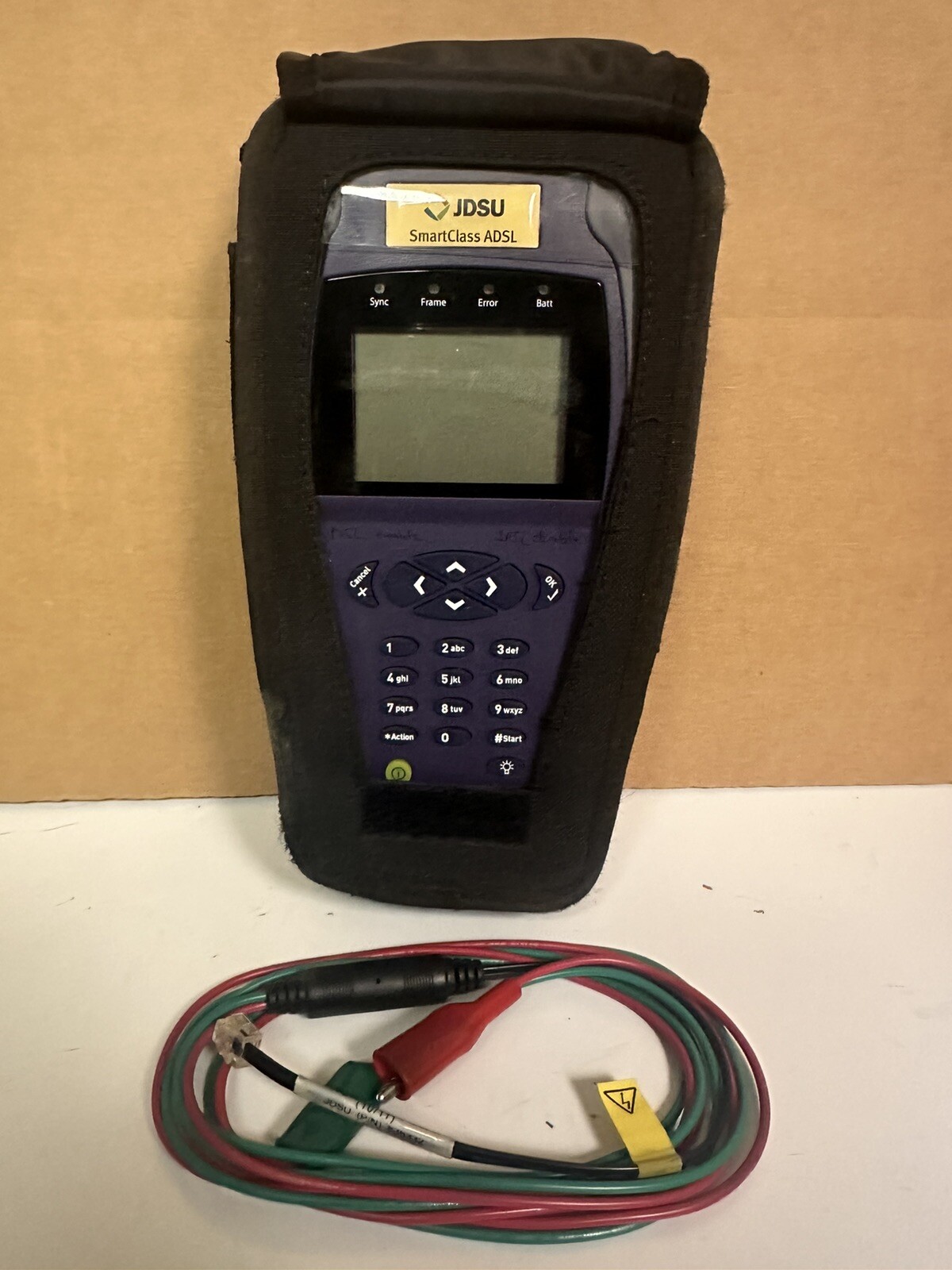 JDSU SC-ADSL-ACU SmartClass ADSL2+ & Copper Field Tester Installation Meter