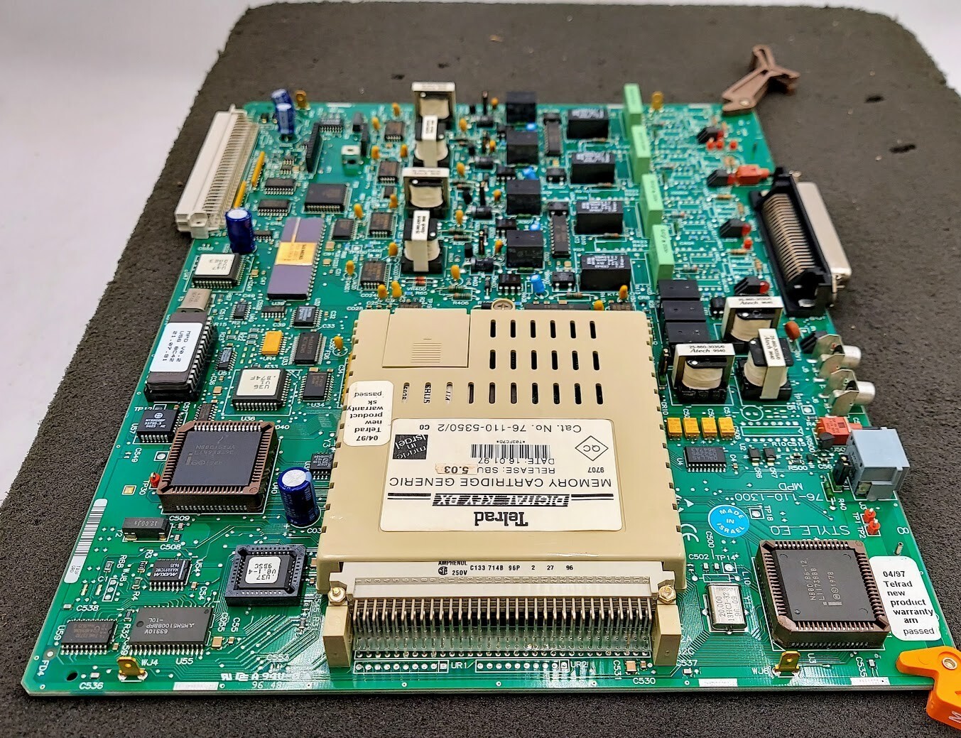 Telrad 76-110-1300  style E Circuit Card w/ Digital key DX 76-110-5350/2
