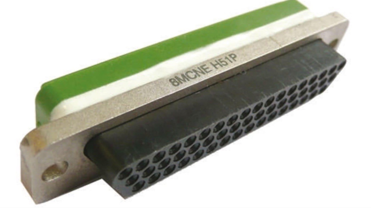 Souriau 8MCNH51P011B Micro-D 51 Pin Male Crimp Connector 8MC New Sealed