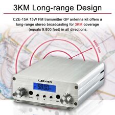CZE-15A Digital Transmitter For Drive In Movie Low Power 15W Fm Transmitter Kit picture