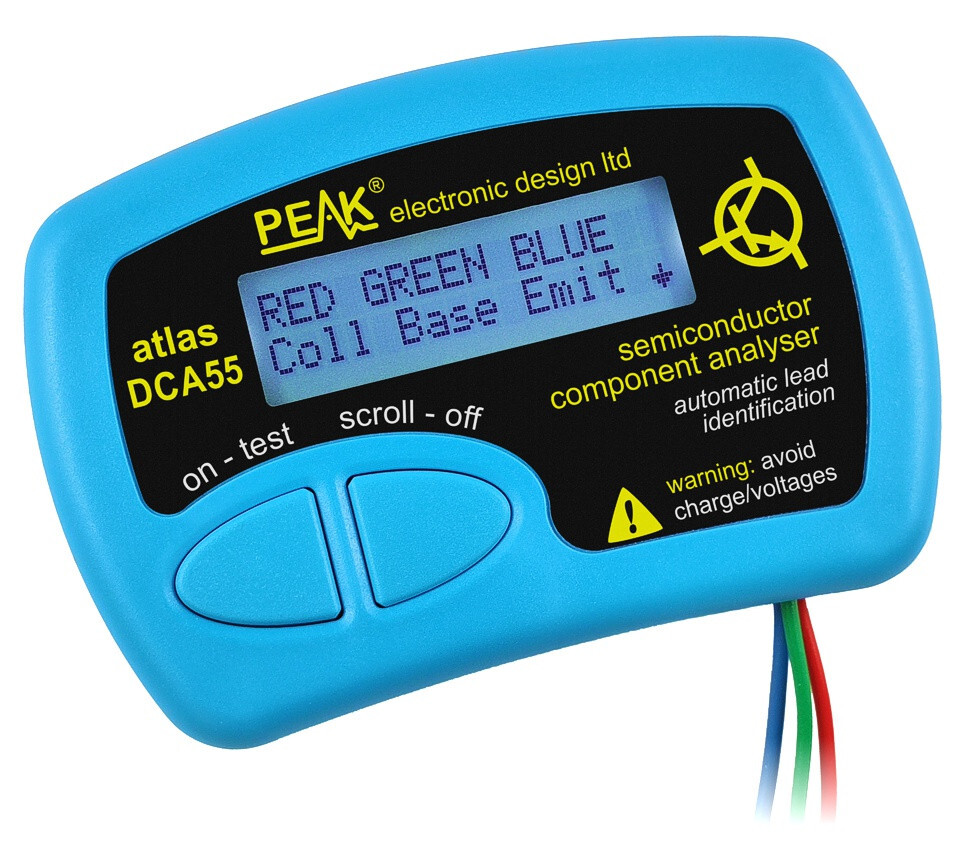 New Peak Atlas DCA55 Semiconductor Component Analyzer Tester DCA 55 New Peak Atlas DCA55 Semiconductor Component Analyzer Tester DCA 55