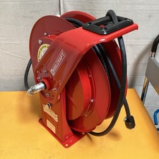 Reelcraft L 70075 123 3A Spring Retractable Cord Reel With 75 Ft. Cord 1-Outlet picture