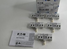 5x EATON MOELLER NHI-E-11-PKZ0 FRONT MOUNT AUXILIARY CONTACT 1 NO 1 NC XTPAXFA11 picture