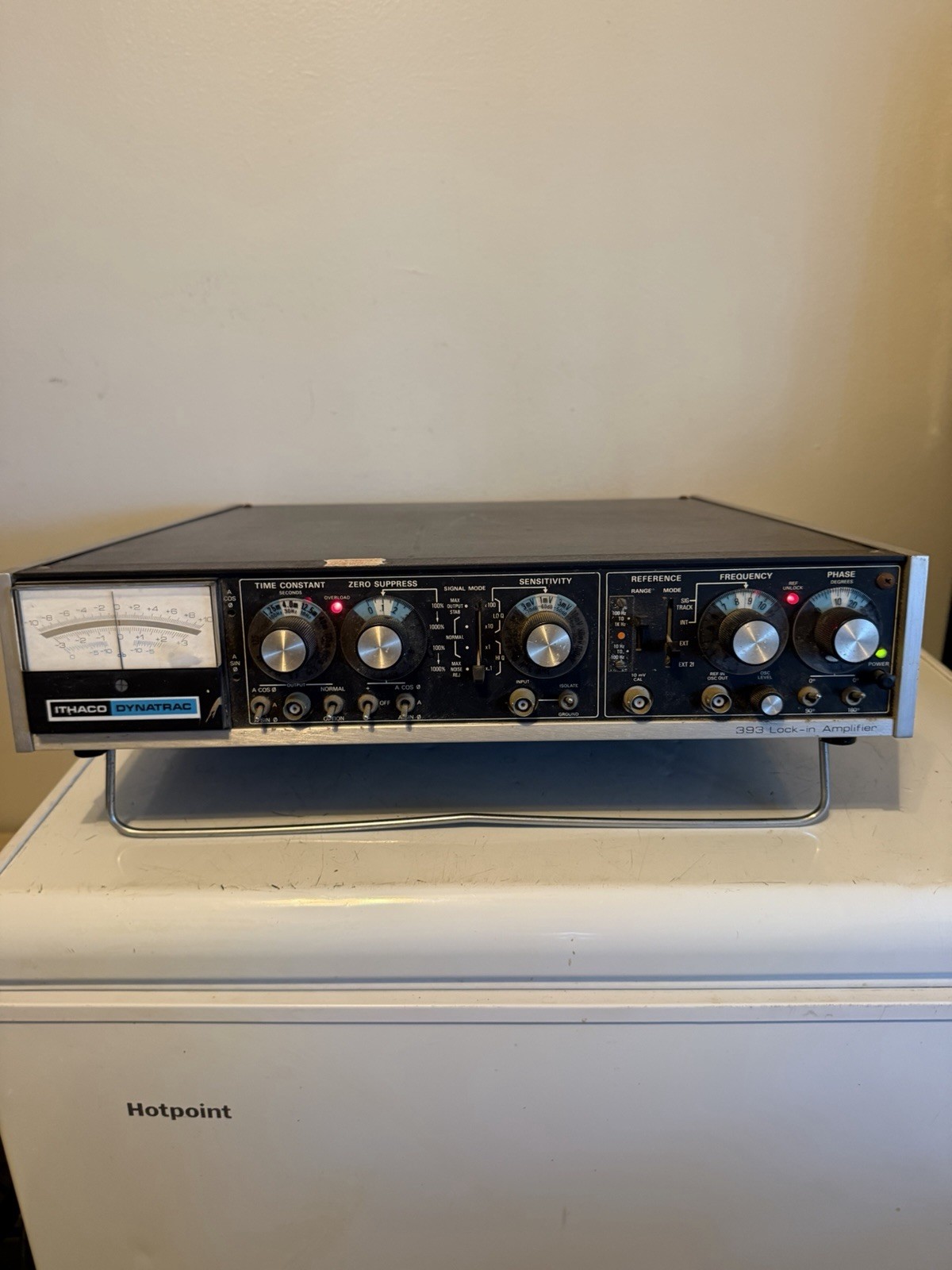 Vintage Ithaco Dynatrac 393 Lock-In Amplifier Spectra-Physics Tested Vintage Ithaco Dynatrac 393 Lock-In Amplifier Spectra-Physics Tested