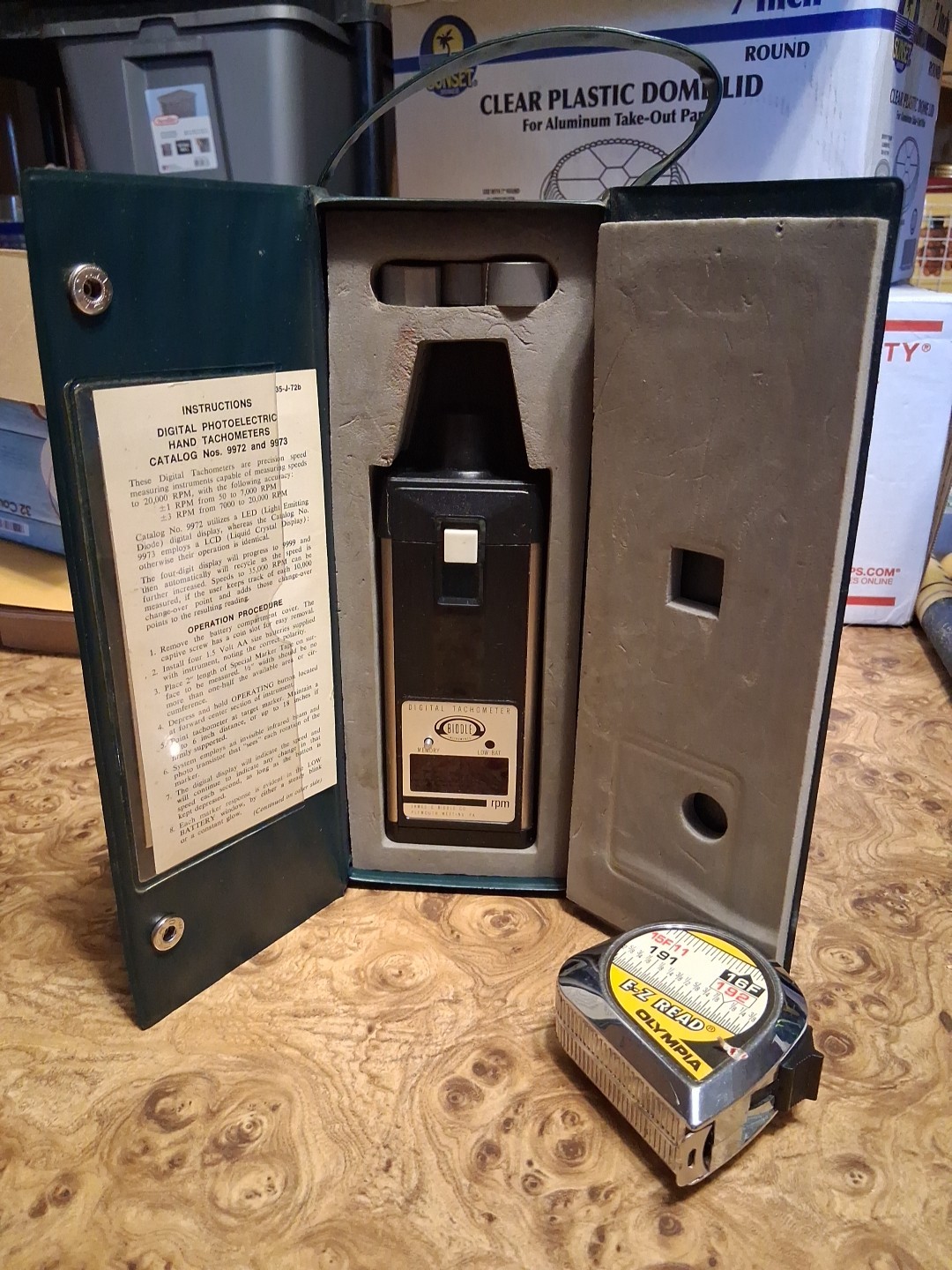 BIDDLE INSTRUMENTS CATALOG NO. 359972 DIGITAL TACHOMETER WITH CASE SEND OFFERS BIDDLE INSTRUMENTS CATALOG NO. 359972 DIGITAL TACHOMETER WITH CASE SEND OFFERS
