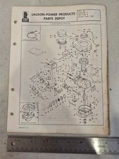 Tecumseh Lauson Power Products SLV VA Parts List - 6/1961 -  picture