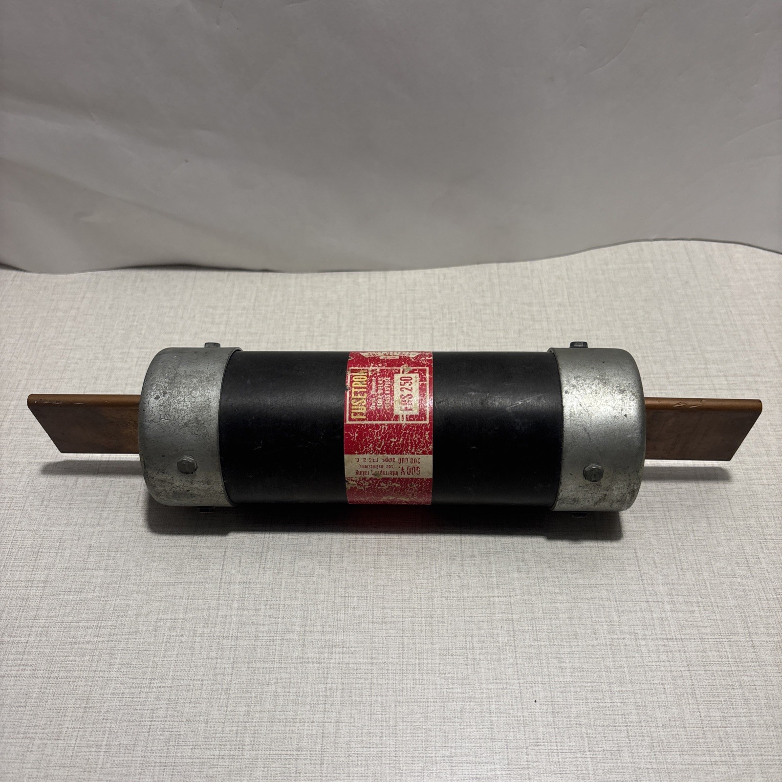 Bussmann Fusetron FRS-250 250A Dual Element Time Delay Class K5 Fuse NOS