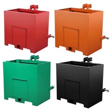 800LB 3 Point Ballast Box Category 1 Tractor Hitch 2