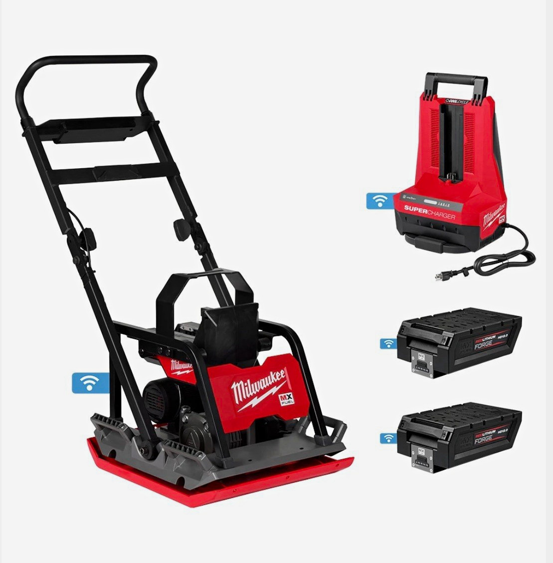 Milwaukee MX FUEL 20in Plate Compactor Kit New in Box (MSRP $5,376.50 )