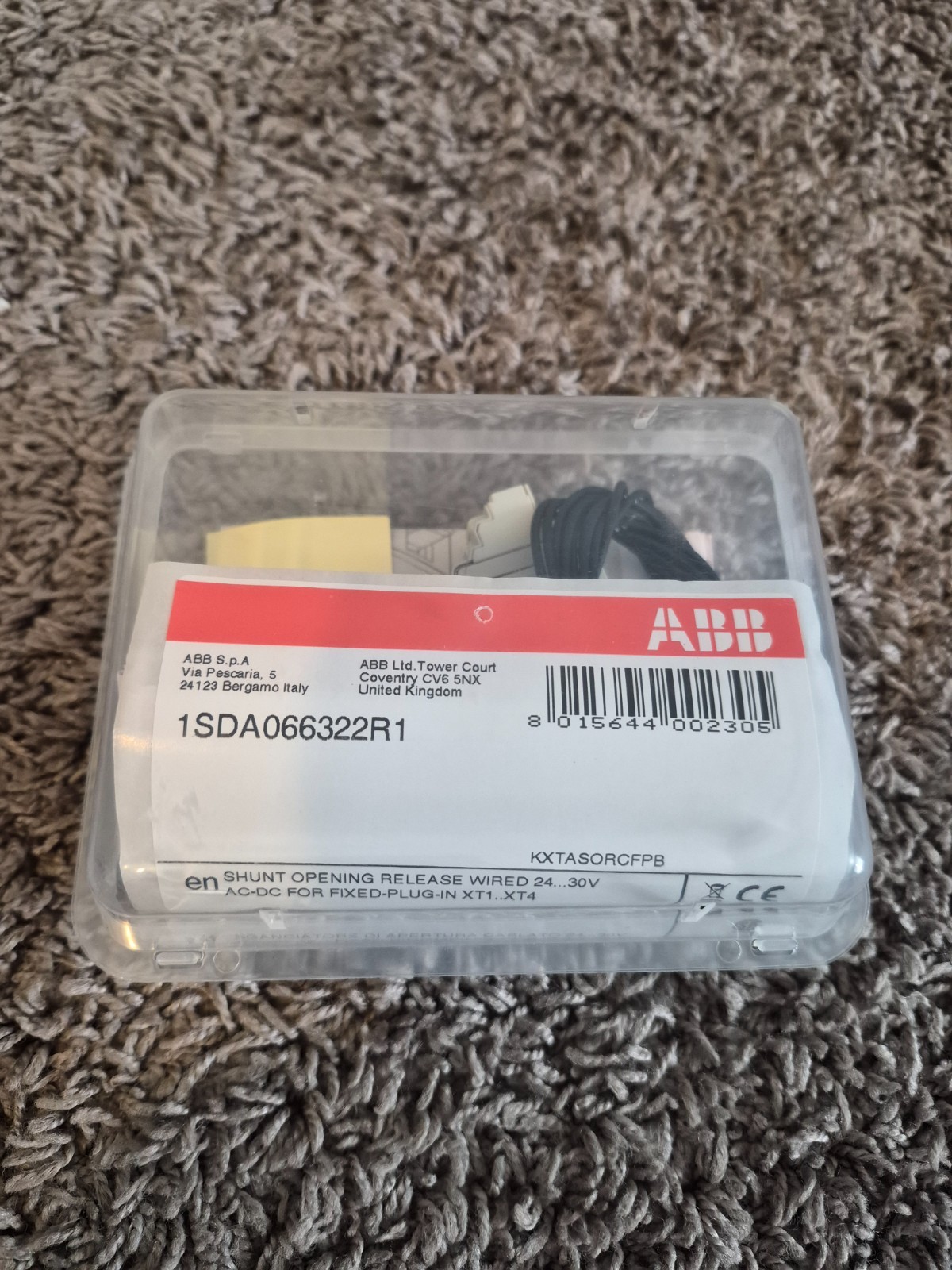 New Sealed ABB 1SDA066322R1 CIRCUIT BREAKER 3B84 US Seller fast shipping New Sealed ABB 1SDA066322R1 CIRCUIT BREAKER 3B84 US Seller fast shipping