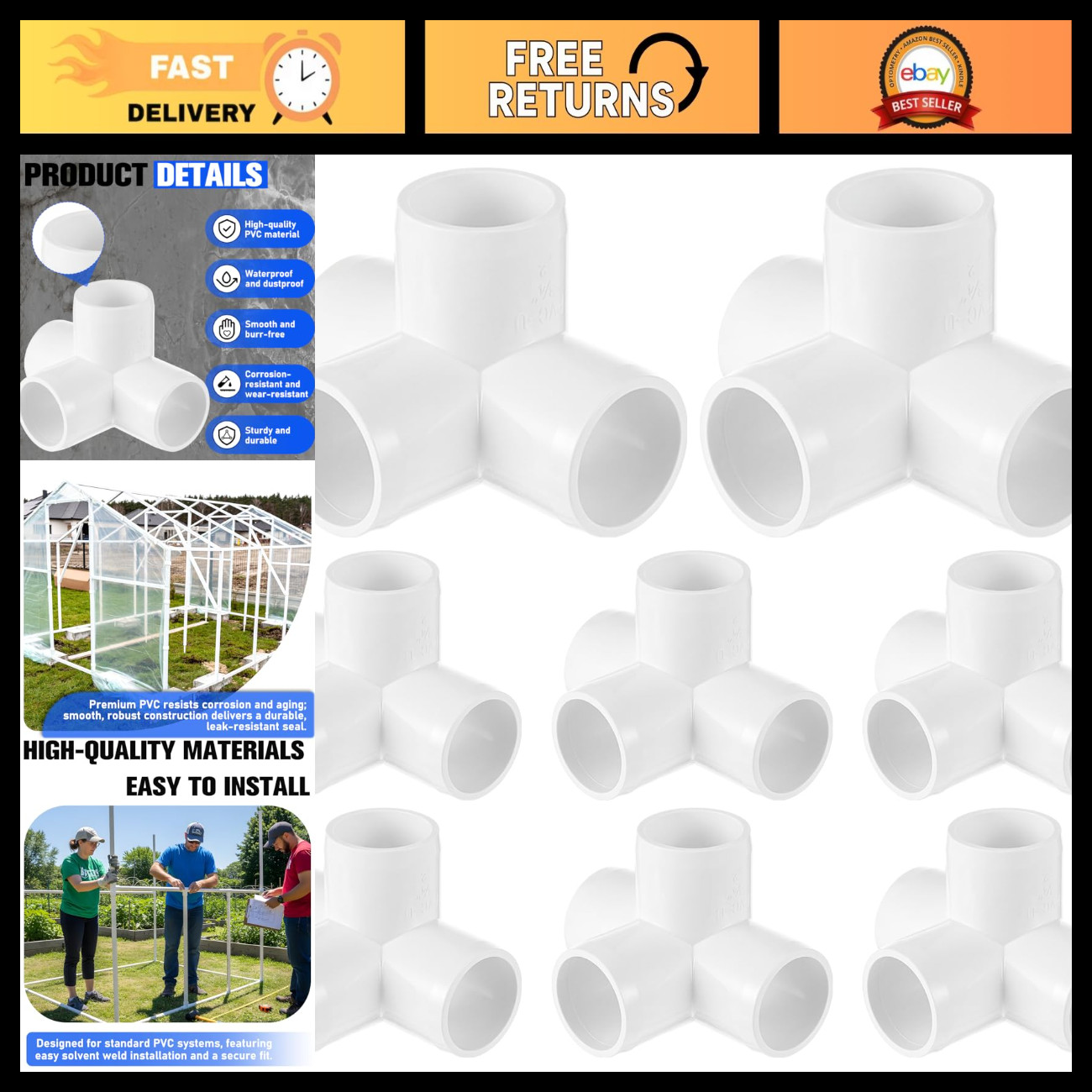 8 Pcs 1-1/4\ 8 Pcs 1-1/4\