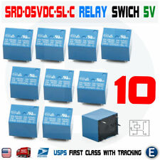10pcs Relay Switch SRD-05VDC-SL-C 5 Pins 5 V DC PCB Mini Type SPDT picture